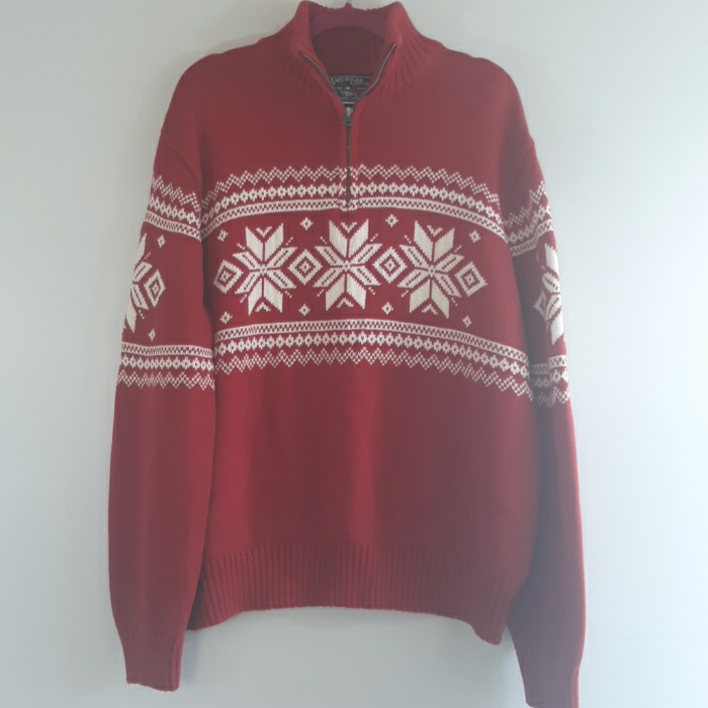 American Living Men's Size XL Cotton Sweater